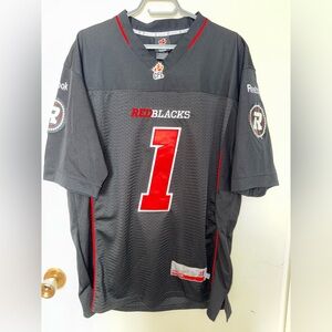 Henry Burris Ottawa RedBlacks #1 CFL Football jersey